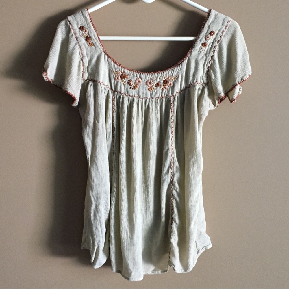 Passport Boho Square Neck Top